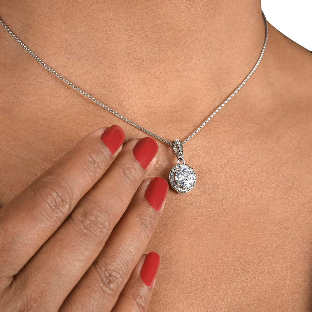 To Mom From Daughter: The Magnolia Bloom Necklace